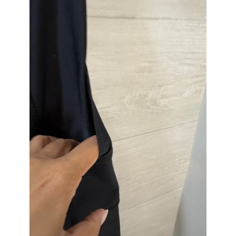 Alo‎ Yoga Black High-Waist Pocket Leggings Womens Size M Stretchy Workout Pants